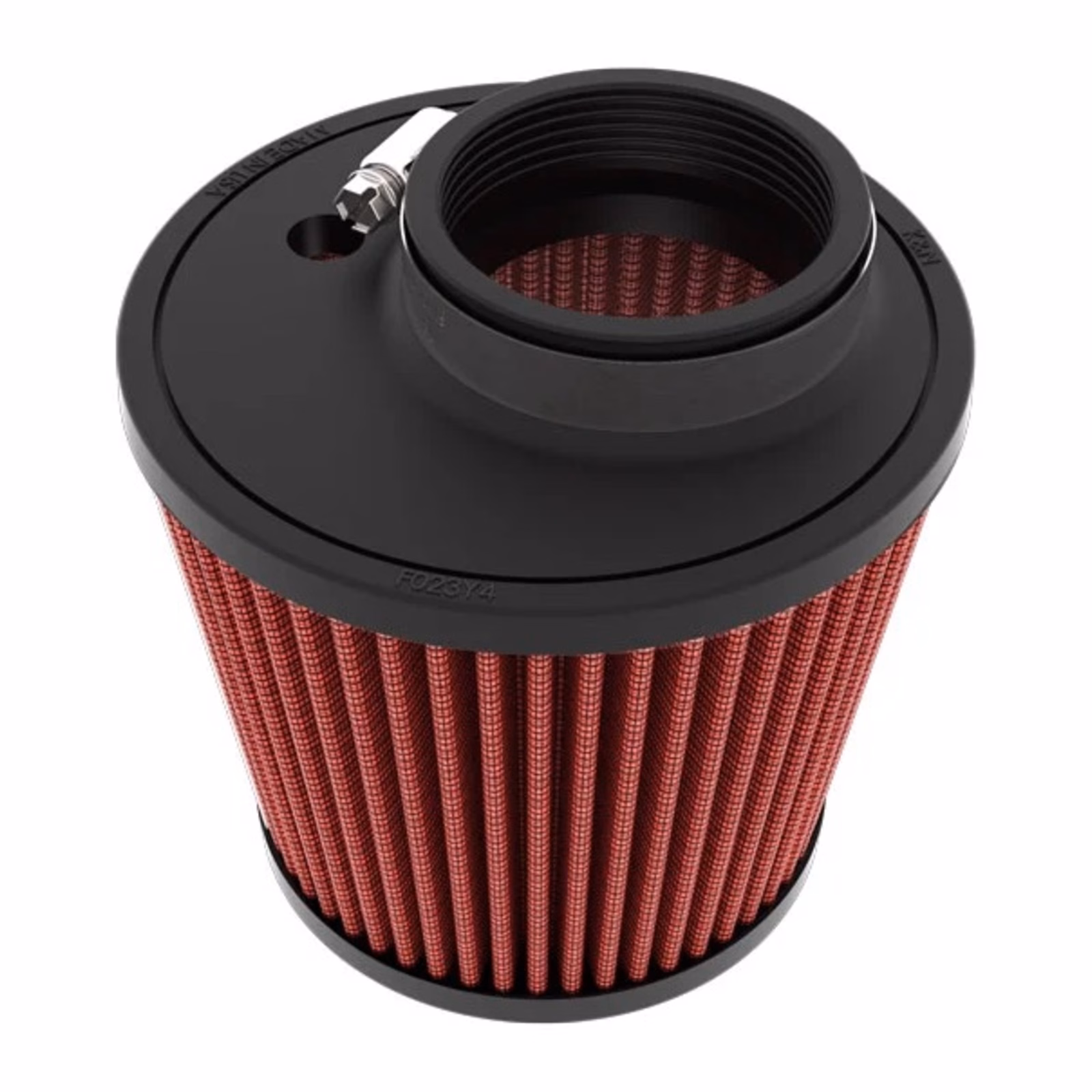 K&N Filter Universal - Chrome, 60mm Flange - Image 3