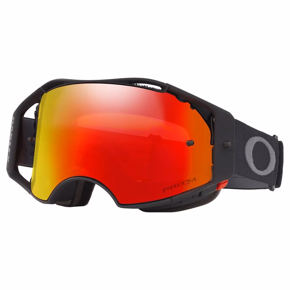 Oakley AirBrake Motocross Goggle TuffBlocks Black Gunmetal w/ Prizm MX Trch Lens