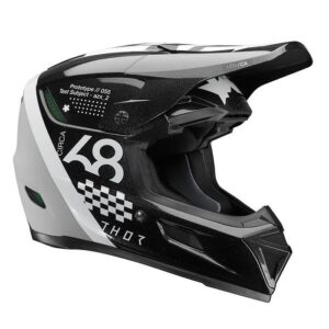 Thor Reflex Sport Composite Riot Motocross Helmet Black/White - Image 1