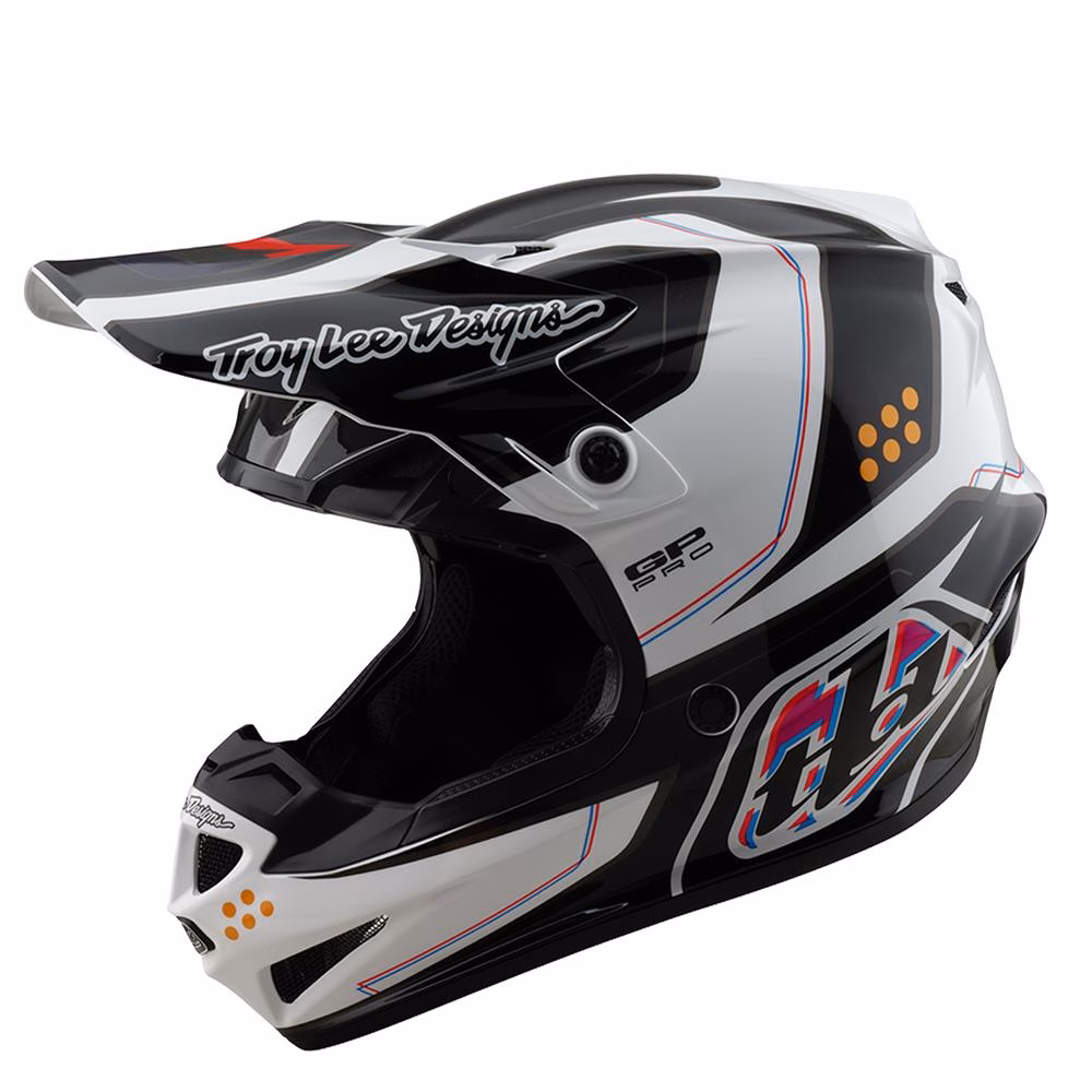 Troy Lee Designs GP Pro Trooper Motocross Helmet White