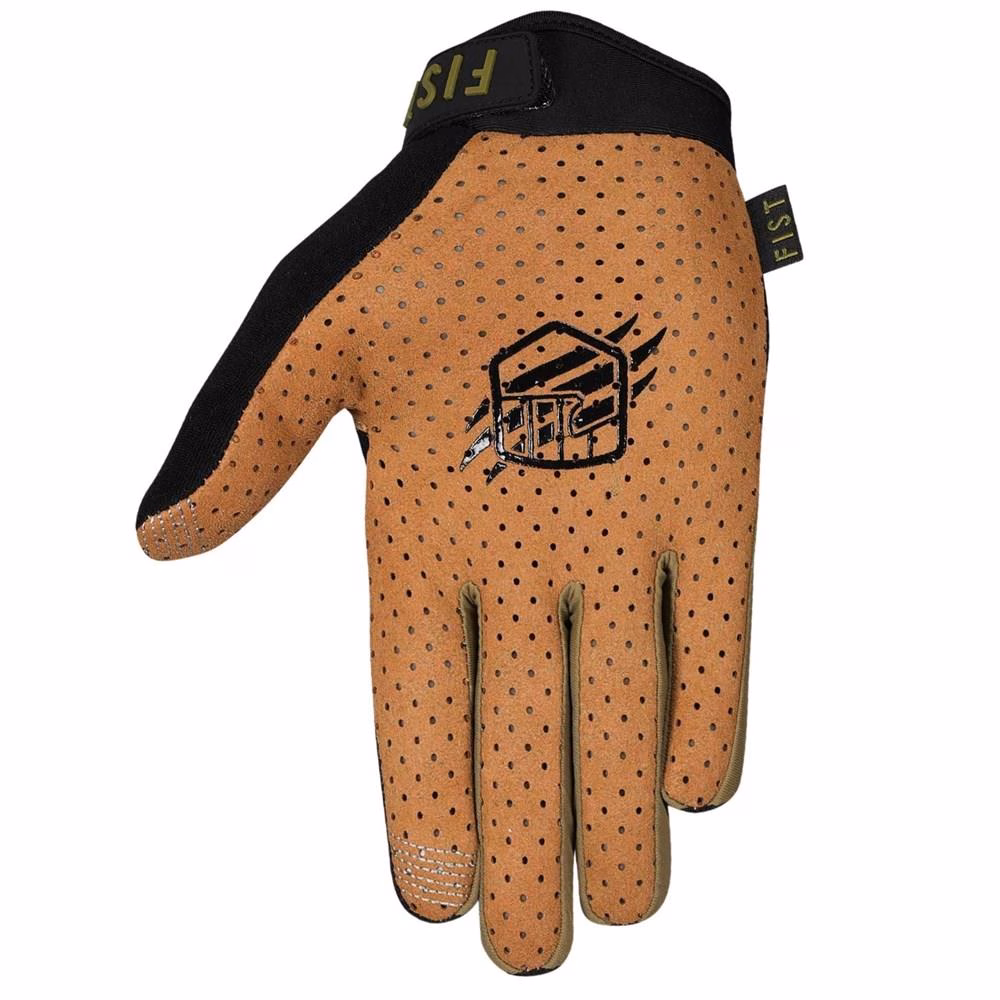 Fist Breeze Motocross Glove Black Tan