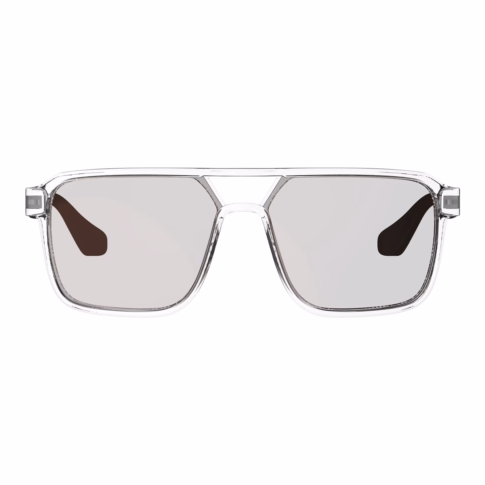 Leatt TheViz Pyrenees Sunglasses - Clear / Silver Polarized Brown - Image 4