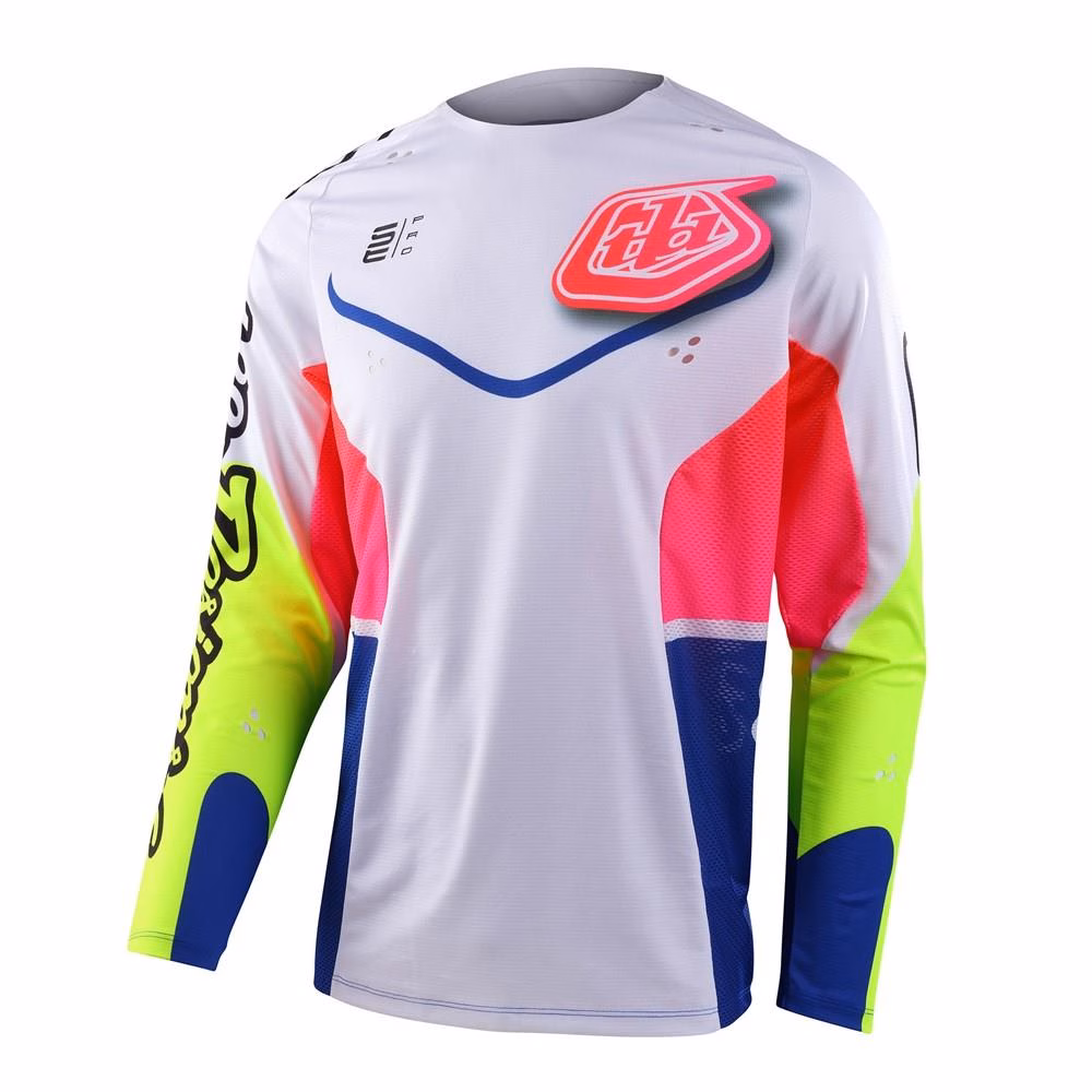 Troy Lee Designs SE Pro Radian Motocross Jersey White / Multi