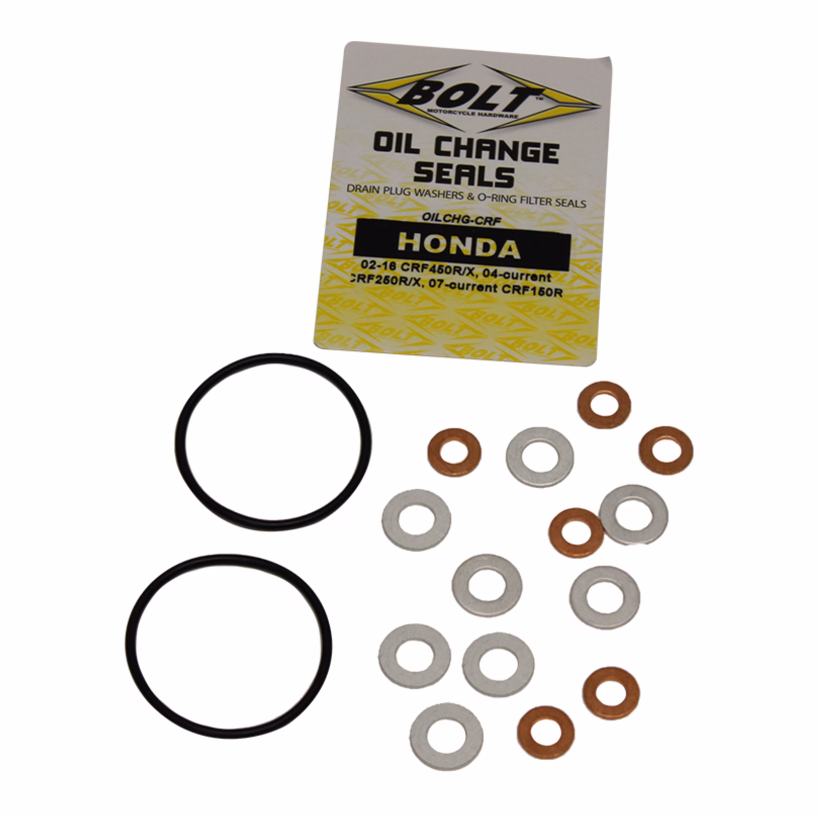 BOLT OIL CHANGE KIT HON CRF - O-Rings/Crush washers - Image 1