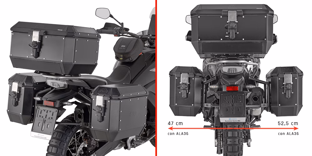 GIVI SIDE RACK ONE-FIT MONOKEY CF MOTO 800 MT-X '25->