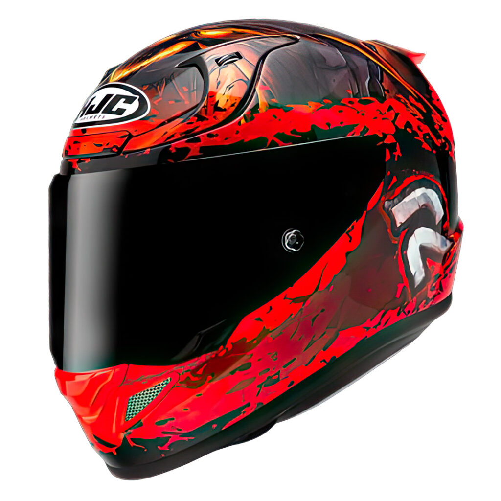 HJC RPHA12 Diablo Blizzard MC1 Road Helmet