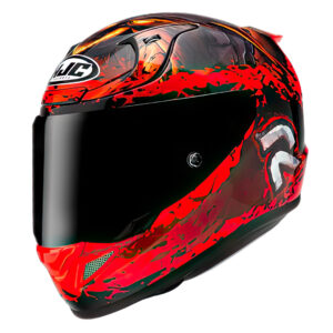 HJC RPHA12 Diablo Blizzard MC1 Road Helmet - Image 1