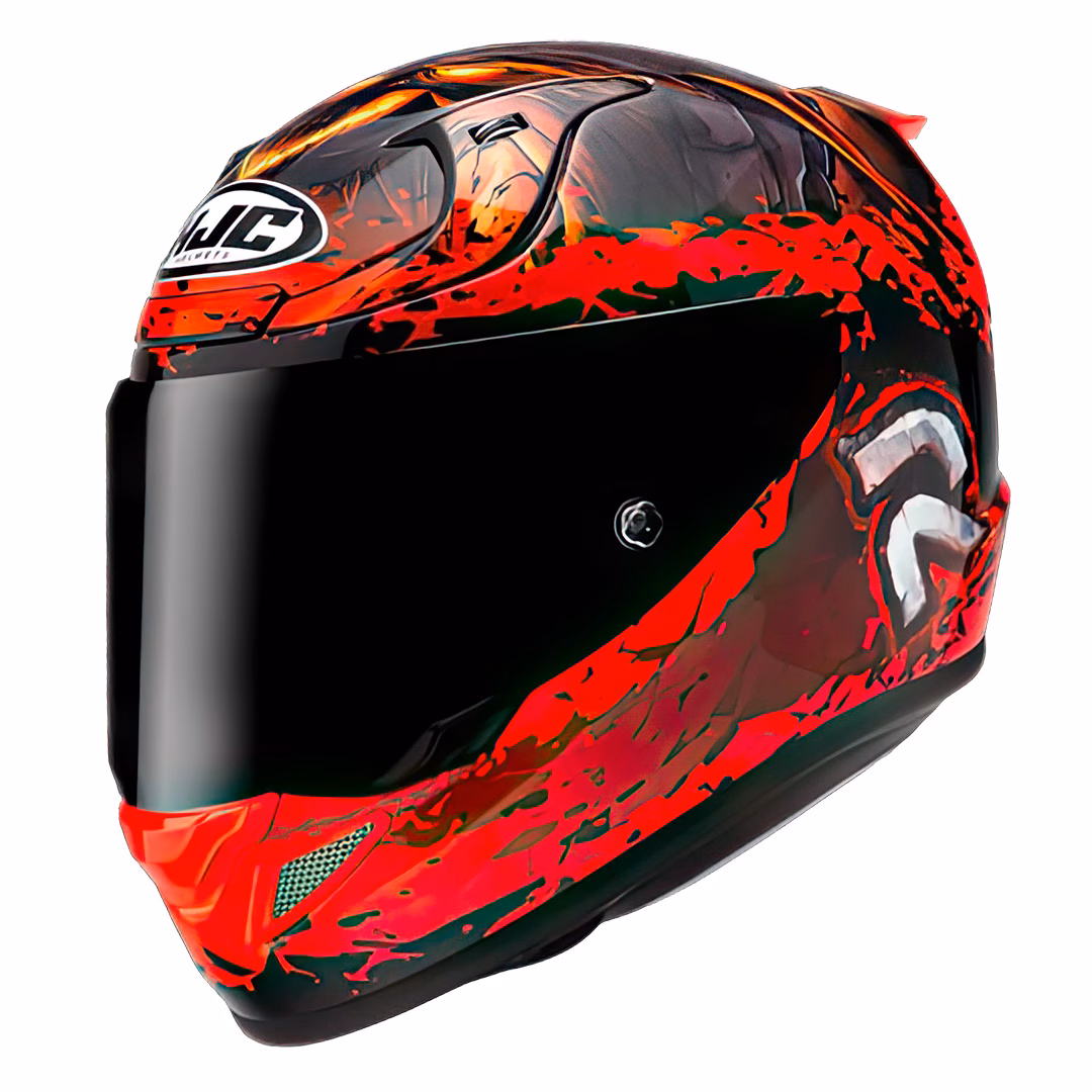 HJC RPHA12 Diablo Blizzard MC1 Road Helmet - Image 1