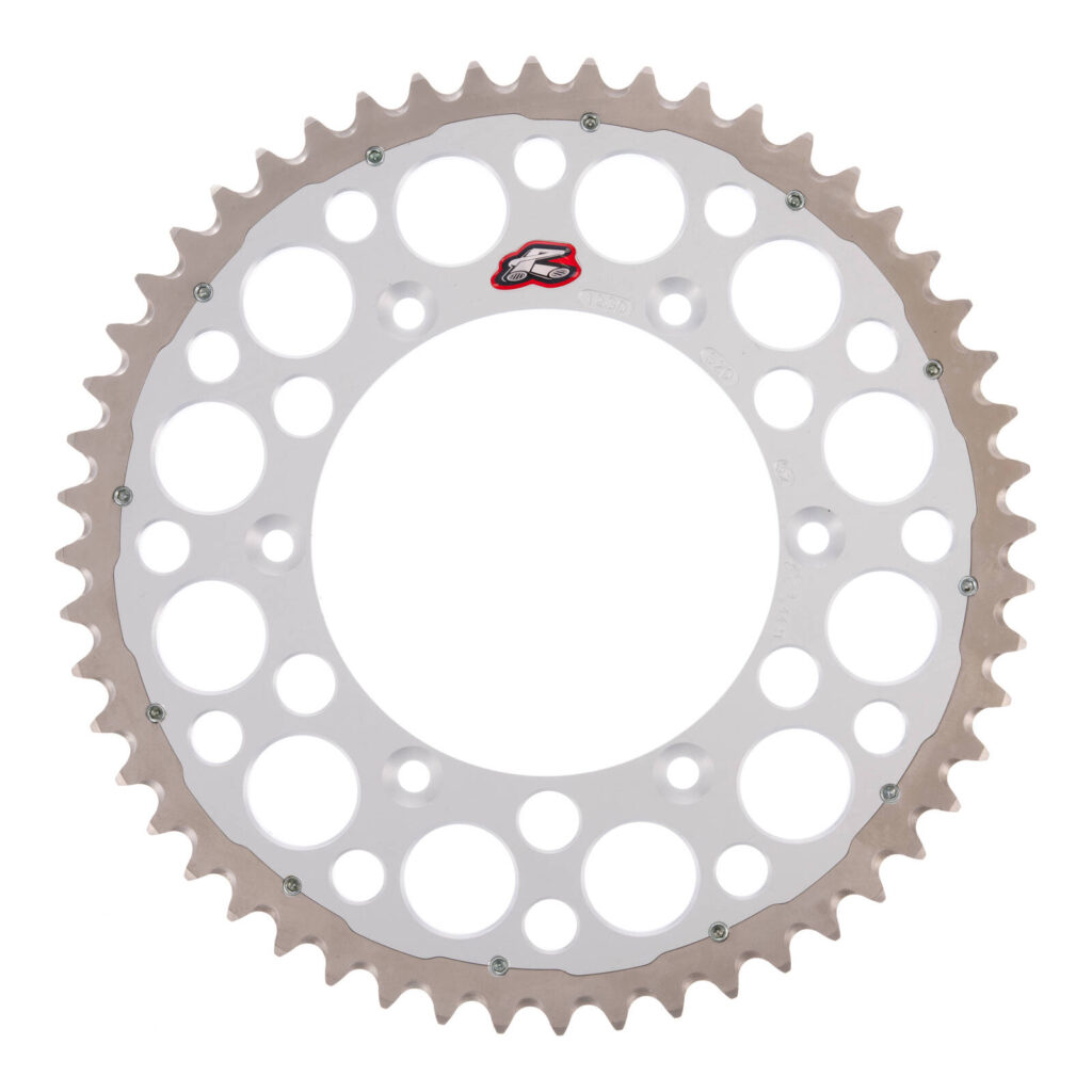 Renthal Sprocket Twinring Green 52T Bi-metal Grooved Packed