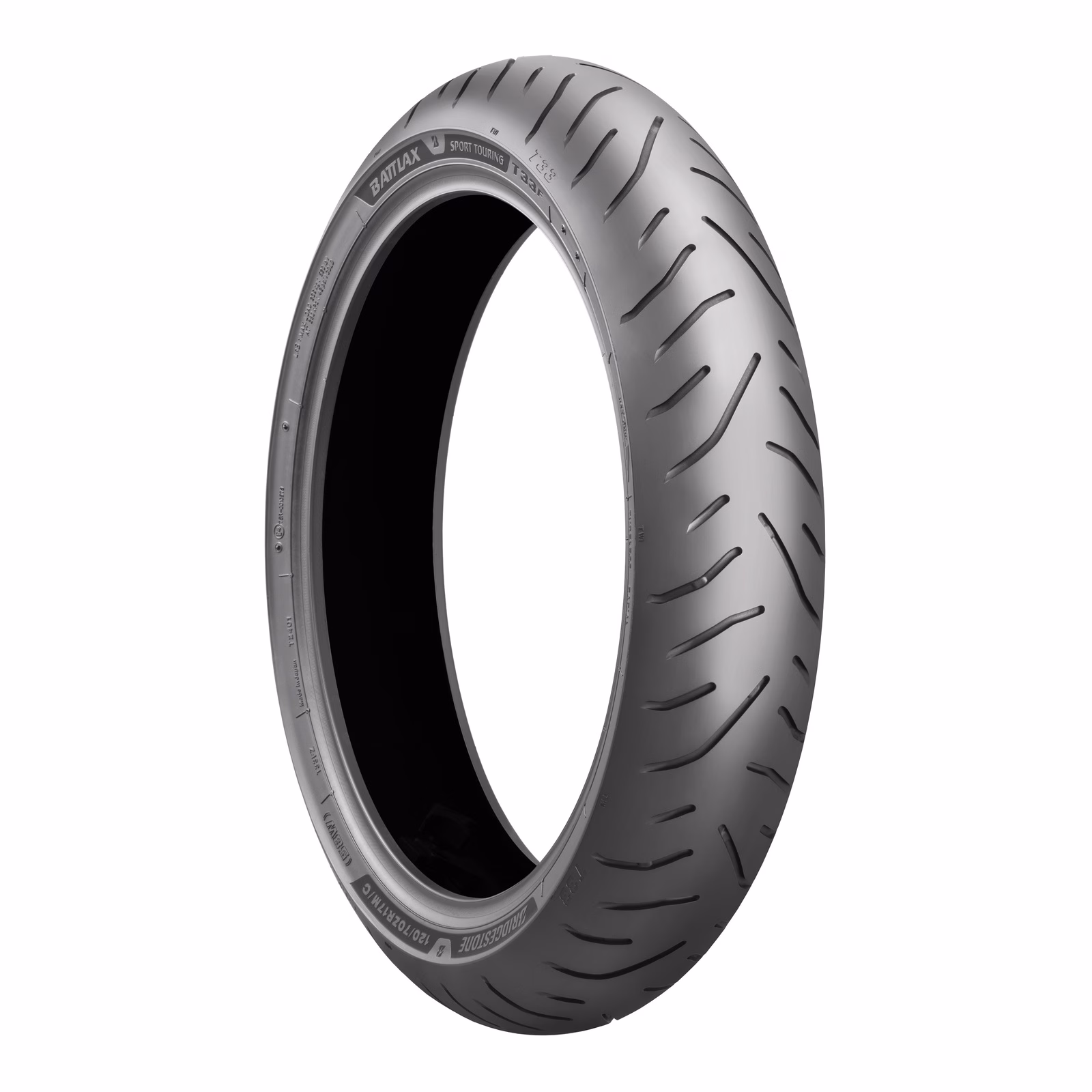 Bridgestone Battlax T33 Sport Touring Tyre Front 120/70x19 (Radial) - Image 1