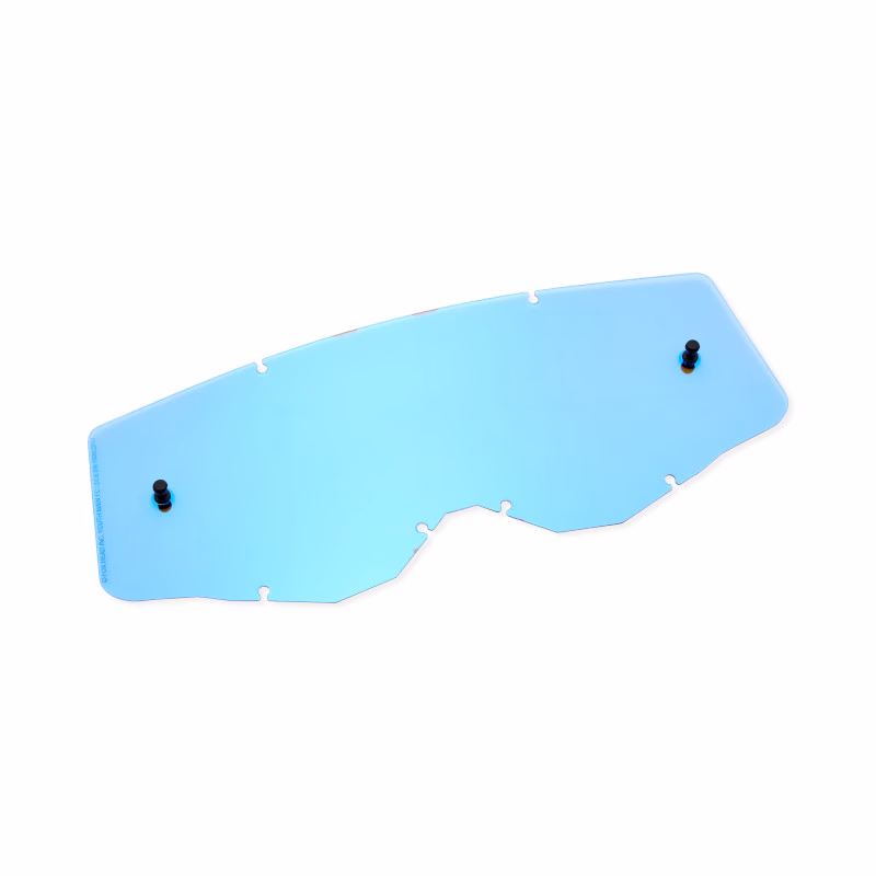 Fox YTH Main Lexan Lens-Mirror Blue