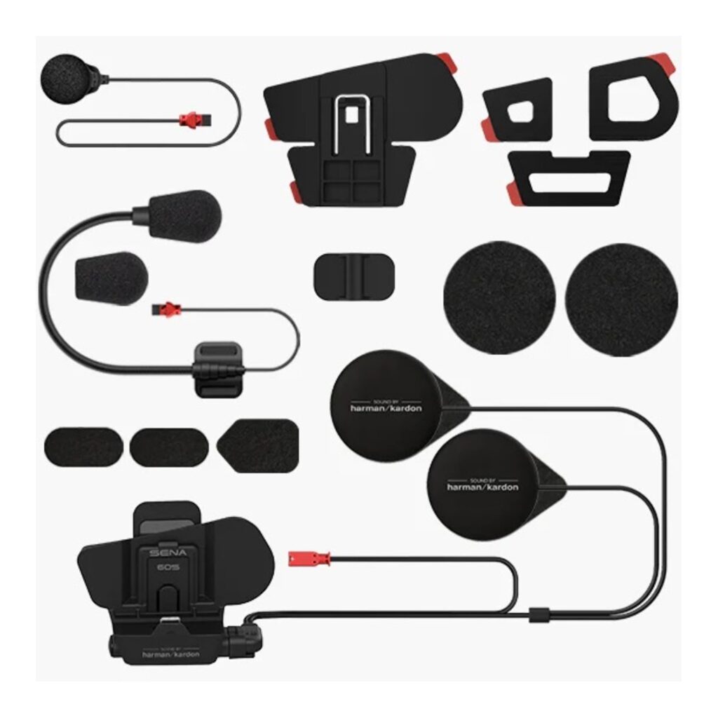 Sena 60S Helmet Clamp Kit with Universal Microphone Kit
