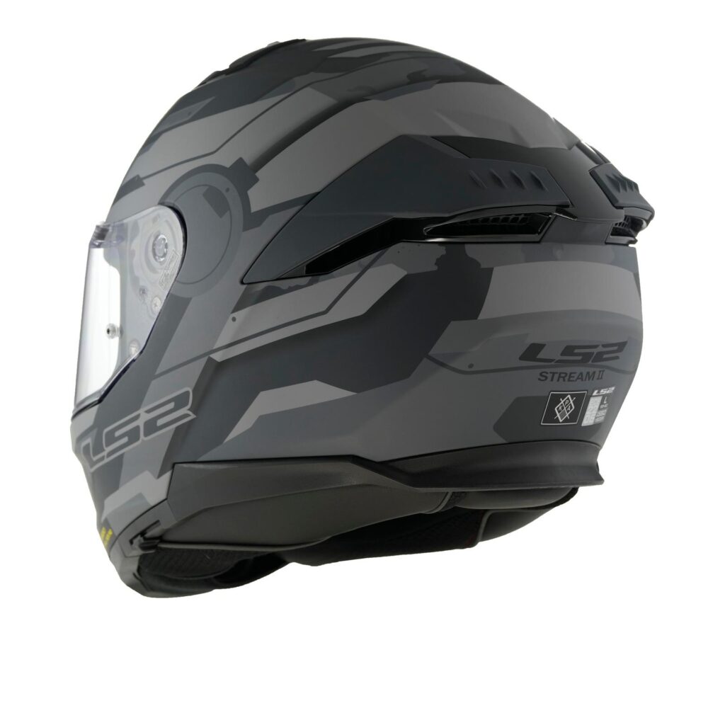 LS2 FF808 Stream II Shadow Road Helmet Matte Titanium / Grey
