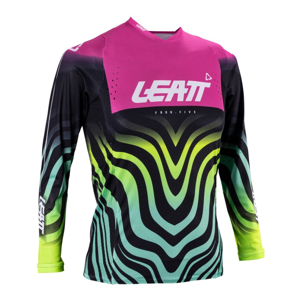 Leatt 4.5 Junior Motocross Jersey Tiger Pink