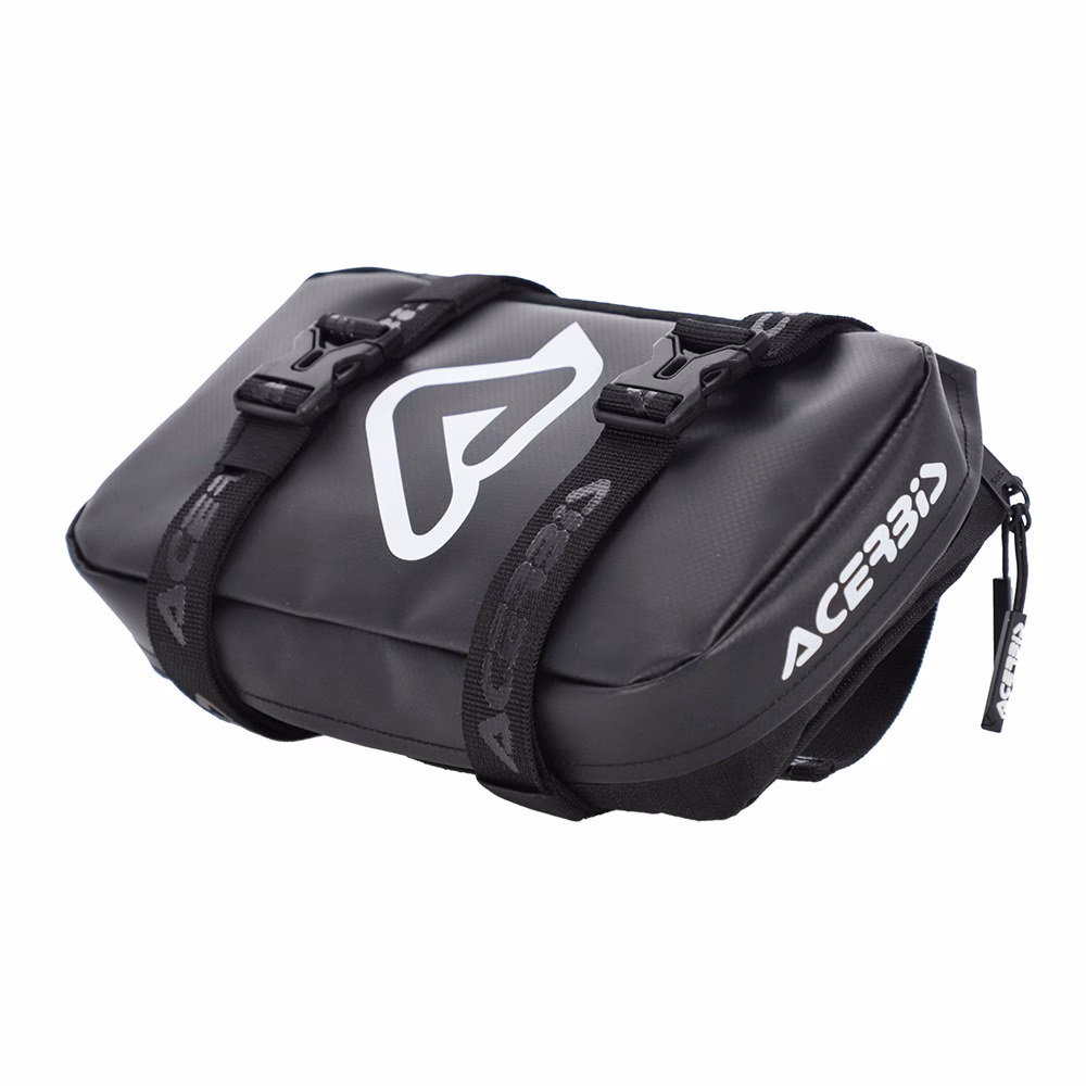 Front Mudguard Tool Bag Logo Black/White