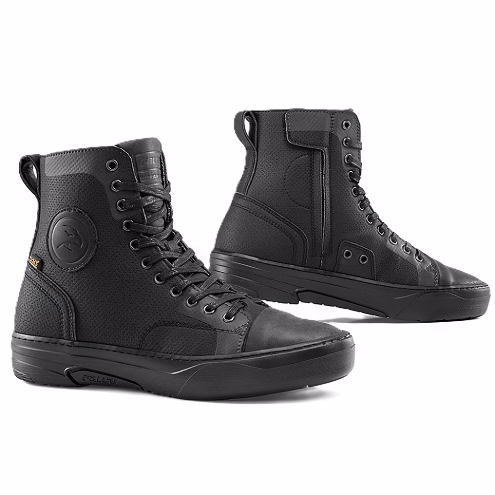 Falco Lennox 3 Motorcycle Shoes Matt Black