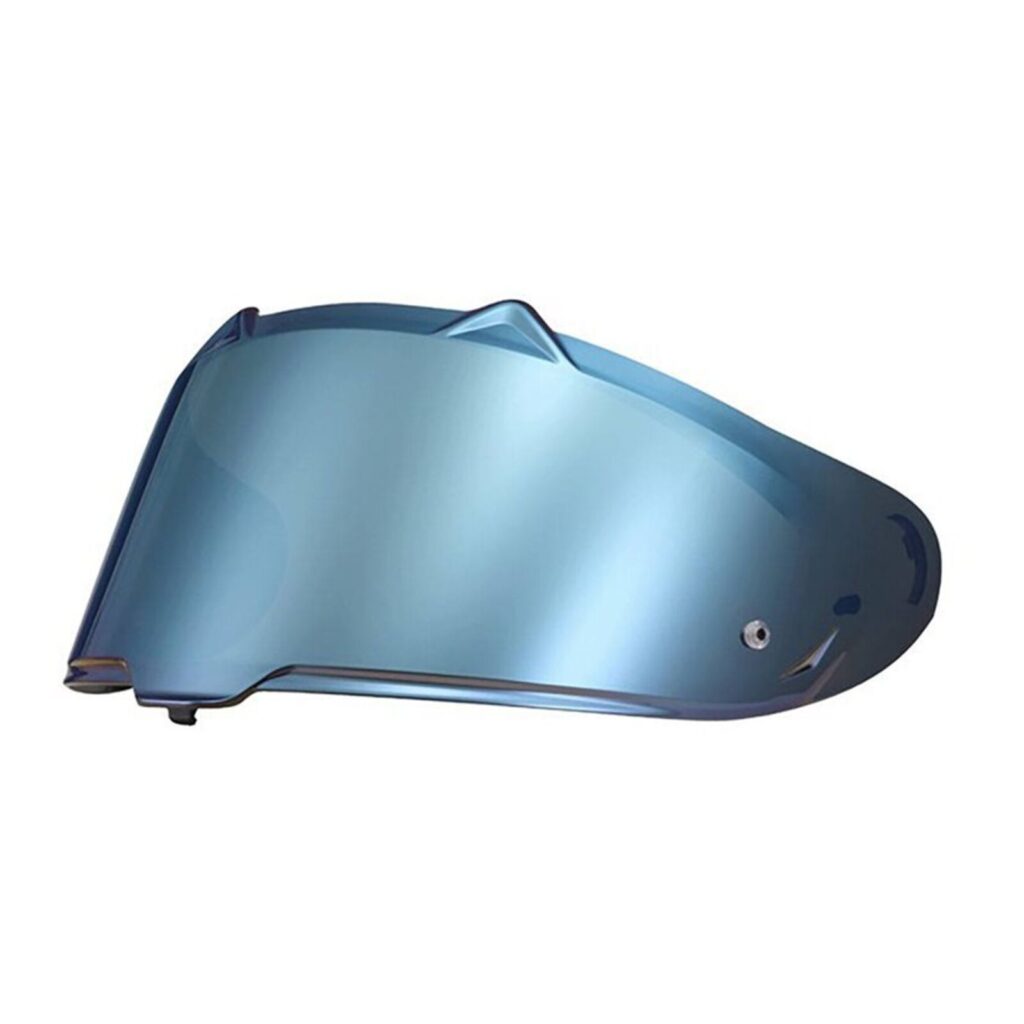 LS2 FF807 Visor - Iridium Blue Triangle Shape