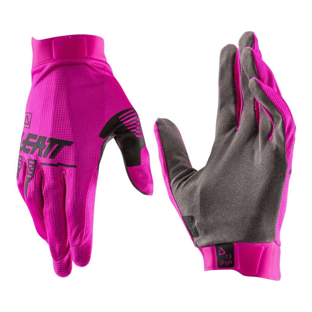 Leatt 1.5 GripR Motocross Gloves Pink
