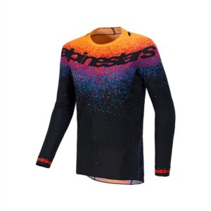 Alpinestars Supertech LE Black Hole Motocross Jersey Black Burst - Image 1