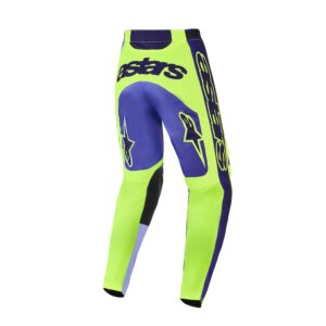Alpinestars Racer Portl Motocross Pants Purple/Yellow Fluoro - Image 2