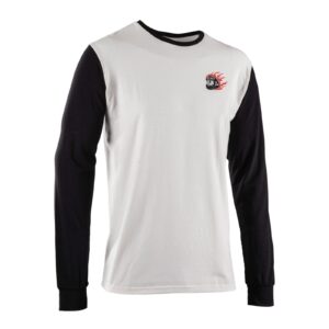 Leatt Core Long Shirt - Cream White - Image 1