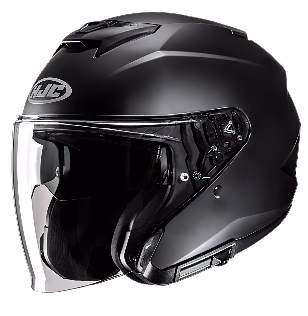 HJC i31 Open Face Helmet Semi Flat Black - Image 1