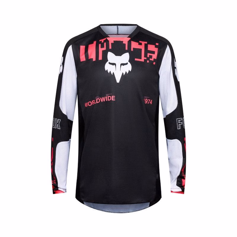 Fox 180 Digi Image Motocross Jersey Black/Pink