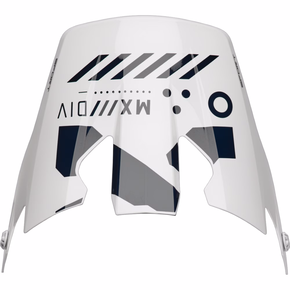 HELMET VISOR KIT S25 THOR MX REFLEX SPORT COMPOSITE STRIKE NAVY/ACID