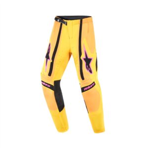 Alpinestars Supertech Nomur Motocross Pants Youth Orange/Yellow/Pink - Image 1