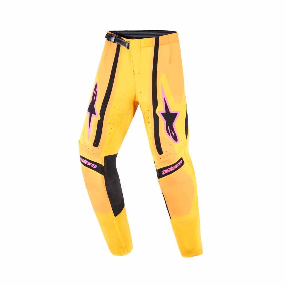 Alpinestars Supertech Nomur Motocross Pants Youth Orange/Yellow/Pink