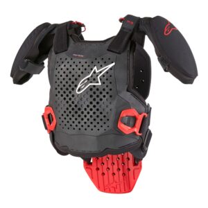Alpinestars A-5S v2 Youth Body Armour Black/White/Red - Image 1