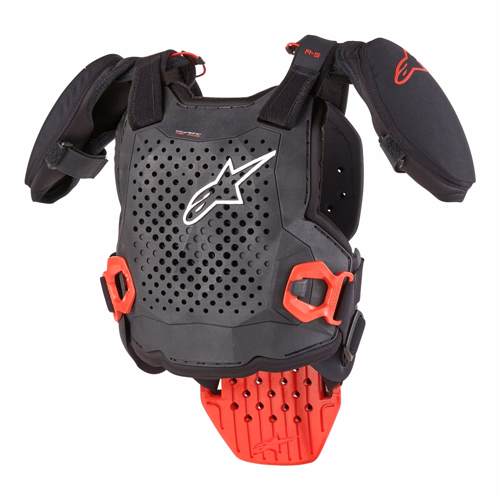Alpinestars A-5S v2 Youth Body Armour Black/White/Red