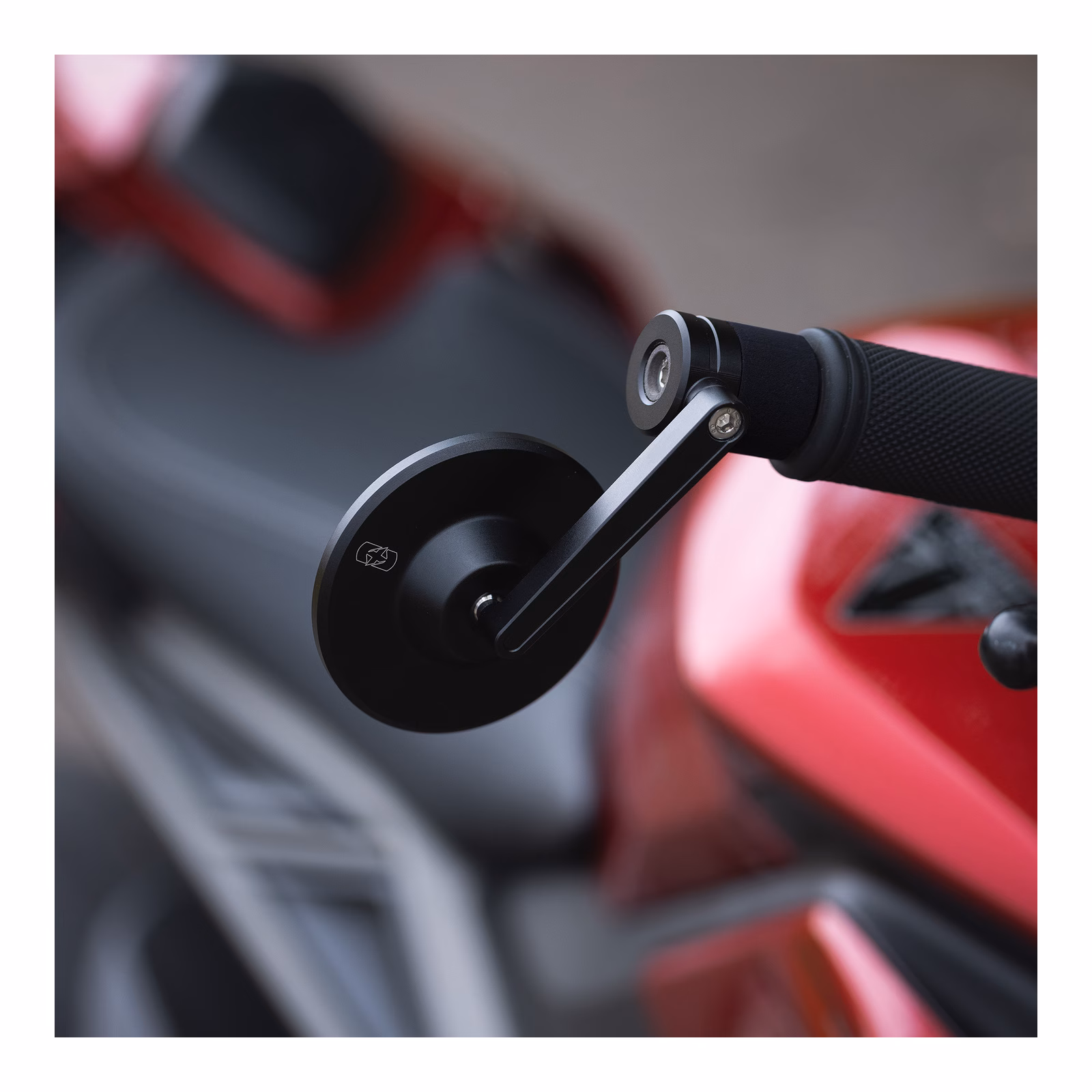 Oxford Circle 360 Bar End Mirror - Image 3