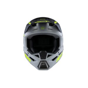 Alpinestars S-M3 Youth Motocross Helmet Radium Gray/Black/Yellow Fluoro Matte - Image 3