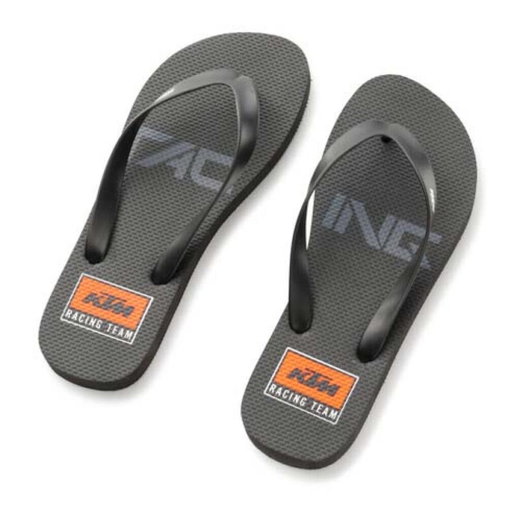 KTM Racing Team Jandals Black