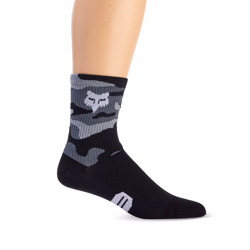 Fox 6" Ranger Sock Black Camo