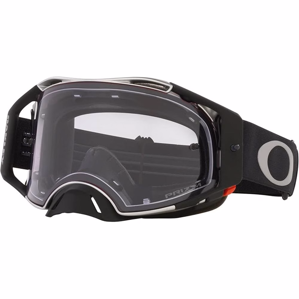 Oakley AirBrake Motocross Goggle TuffBlocks Black Gunmetal w/ Prizm LoLite Lens