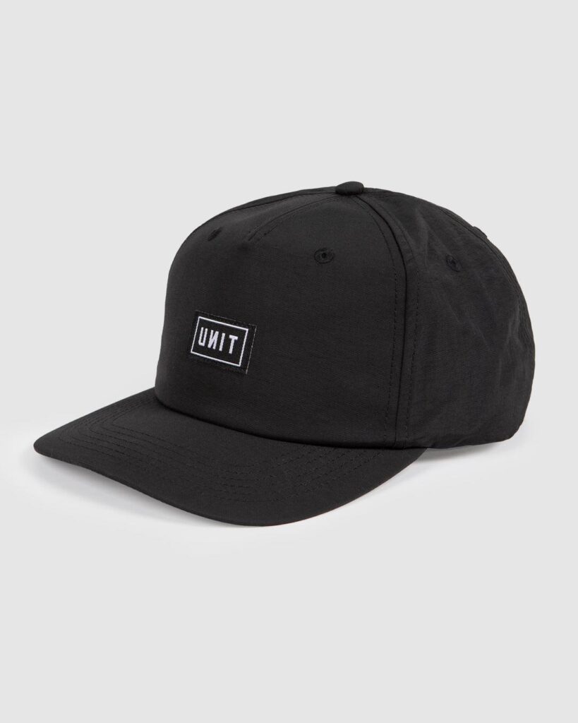 Unit Base Snapback Cap Black