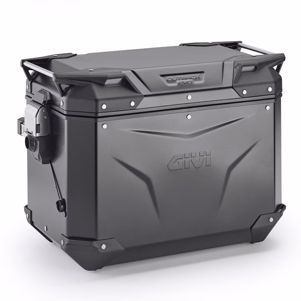 GIVI CAM-SIDE PANNIER RIGHT 48LT OUTBACK EVO ALU BLACK -LOCK SEPARATE
