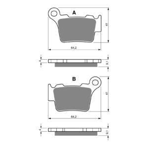 GOLDfren Brake Pads - K5 Off-Road Racing - Image 2