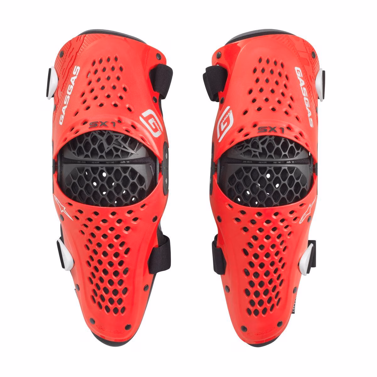 GasGas SX-1 V2 Knee Protector Red - Image 1
