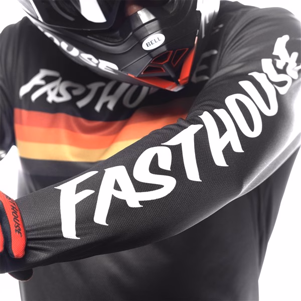 Fasthouse Carbon Force Motocross Jersey Black