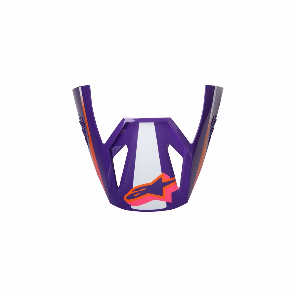 Alpinestars S-M3 Heat Visor White/Purple/Pink Gloss