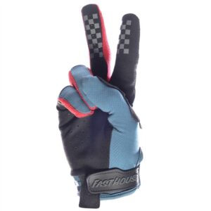 Fasthouse Speed Style Club Motocross Gloves Teal - Image 2