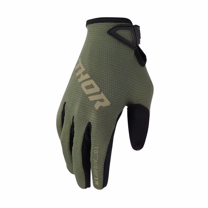 Thor MX Ridemode Static Motocross Gloves Youth Camo