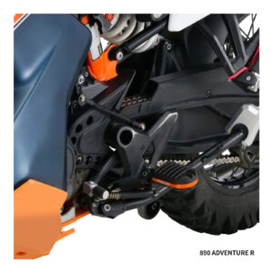 Zeta Adventure Foot Pegs KTM – Orange - Image 5