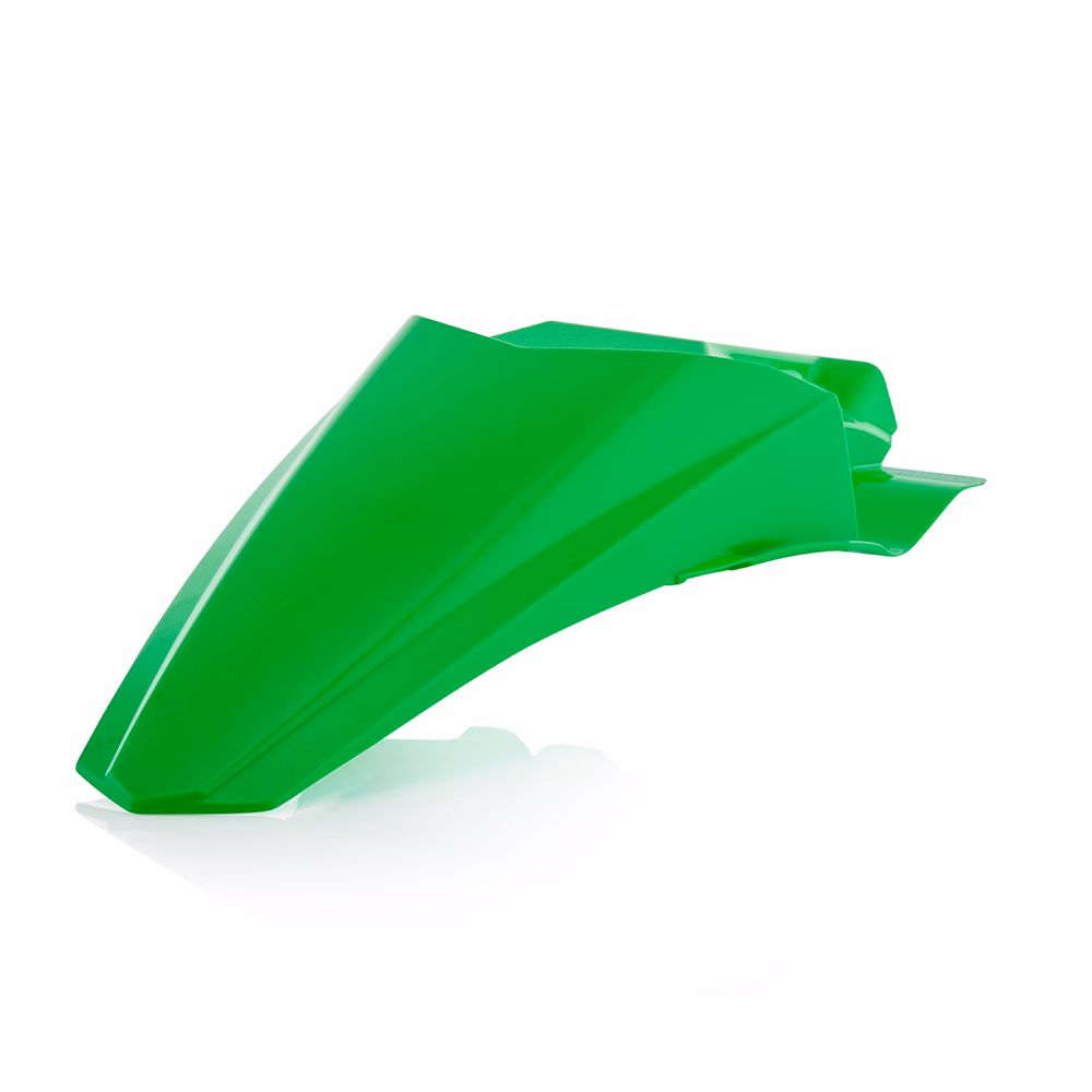 Green Kawasaki KX85/100 Rear mud Guard Acerbis