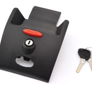 GIVI V47 MOUNTED LOCK SET RED BUTTONS - Image 2