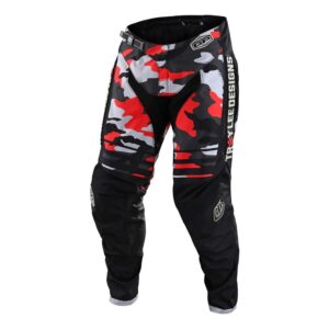 Troy Lee Designs GP Formula Motocross Pants Black / Rocket Red - Image 2