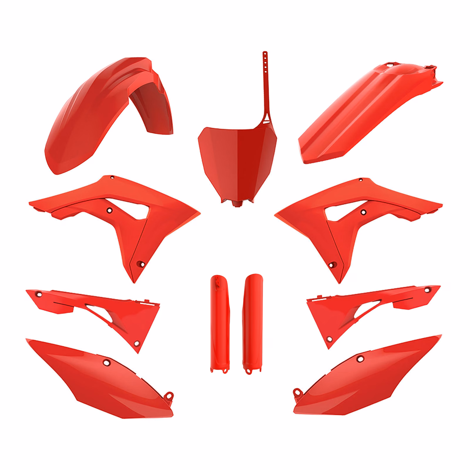 Polisport Full Kit Honda CRF450R '17-'20 / CRF250R '18-'21 - Red CR04 - Image 1